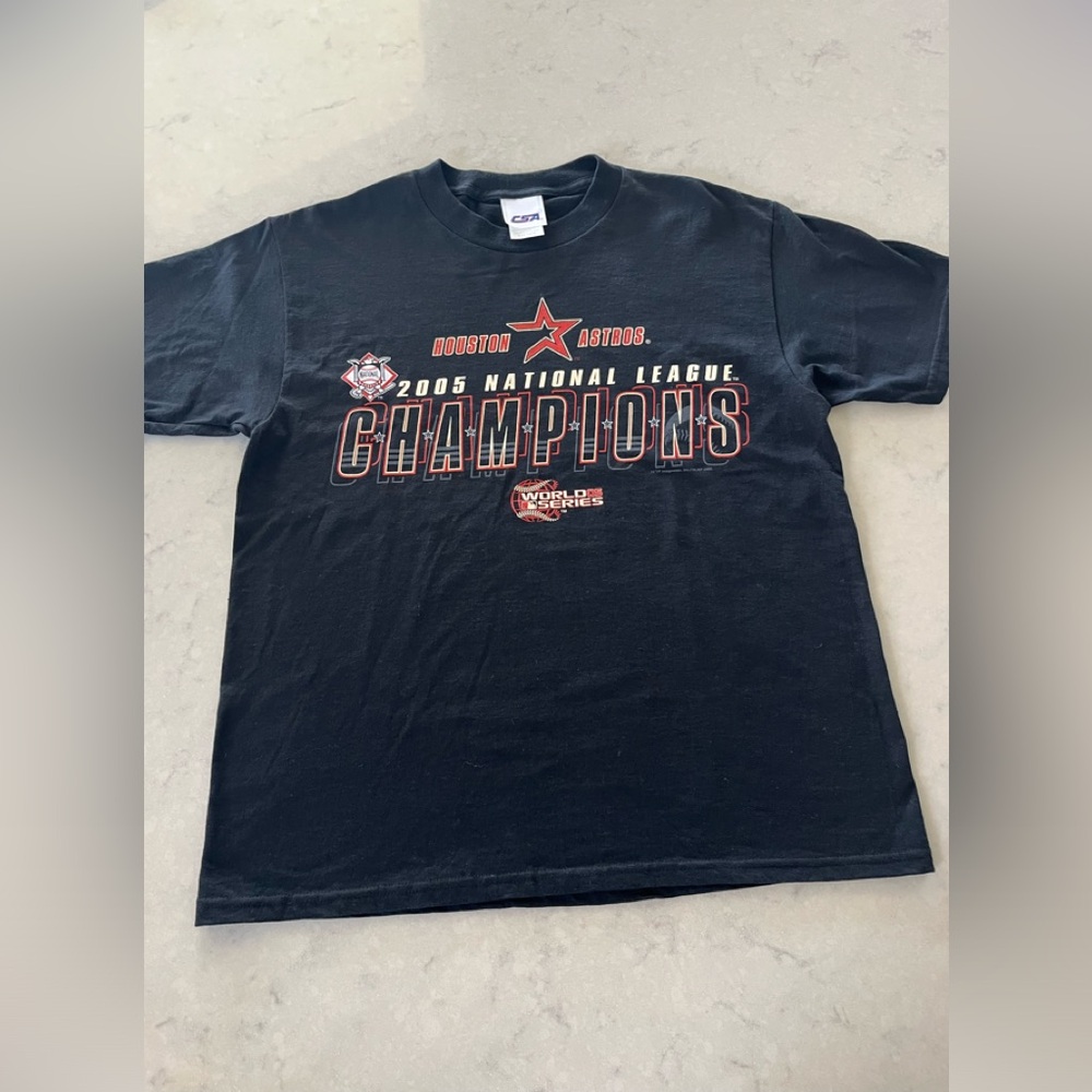 (Almost) Vintage Astros 2005 National League World Series Size 14/16 Youth Tee